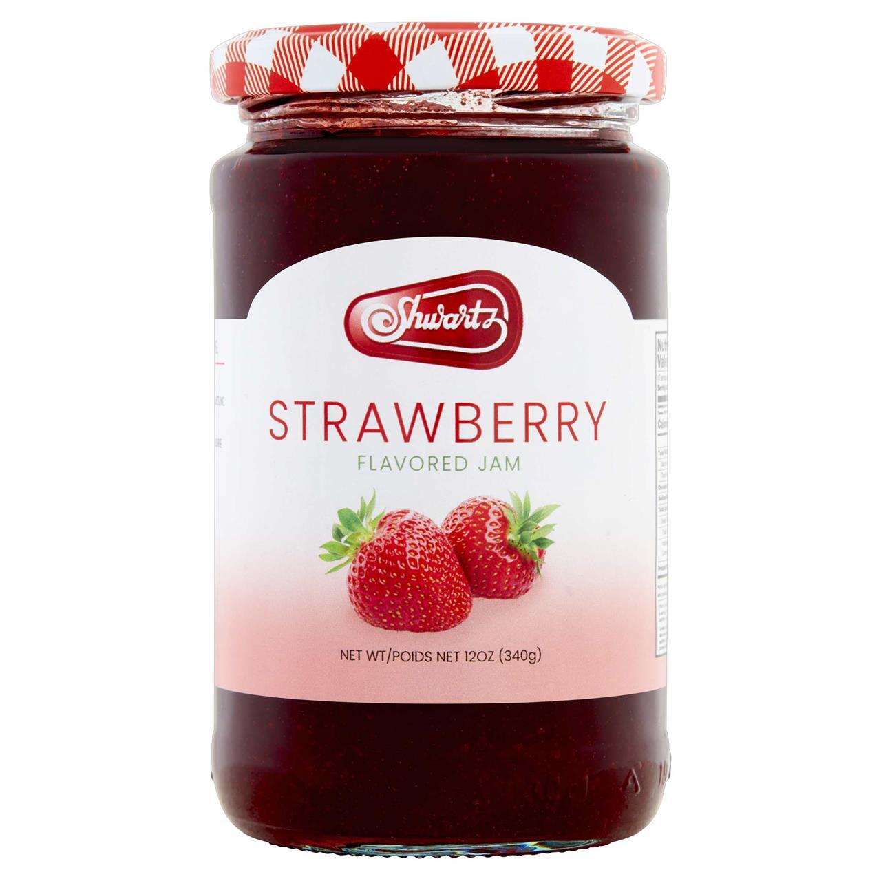 定番のお歳暮 Shwartz Strawberry Jam Real Preserves, 12 Oz | House of 正月